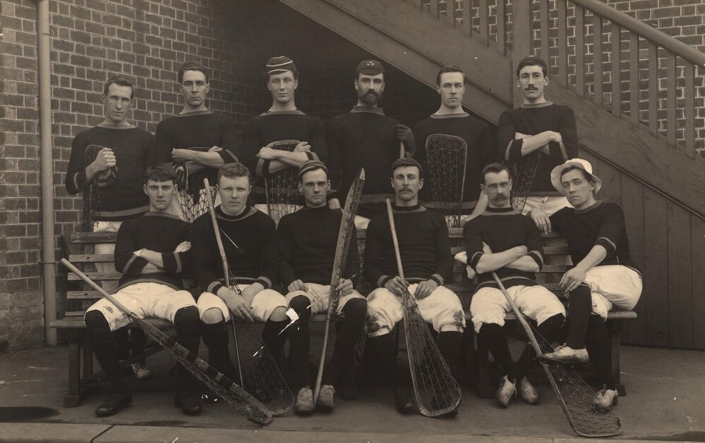 University Lacrosse Team, 1902.