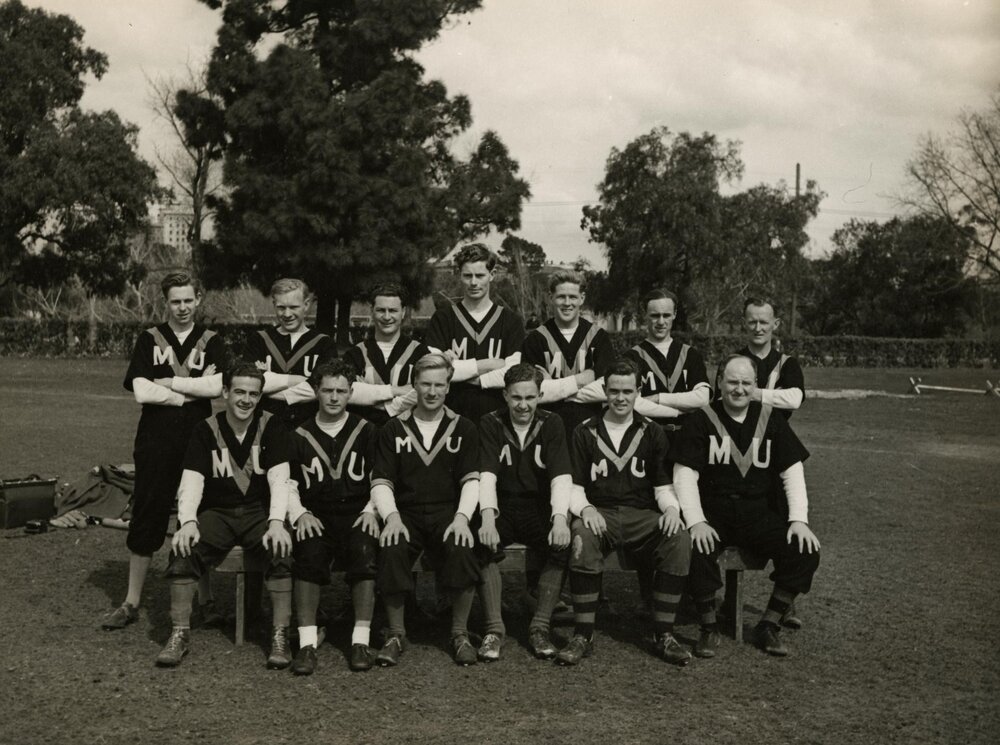 University of Melbourne Intervarsity Baseball Team, 1948.