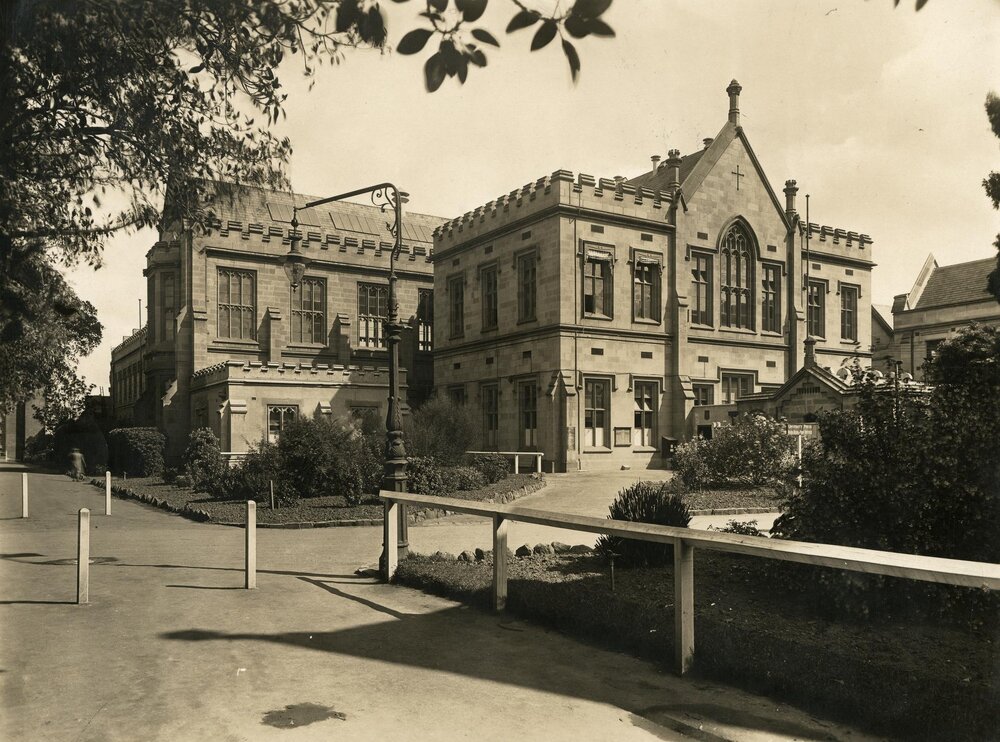 University Press in Main Building, University of Melbourne, circa 1930-1935.