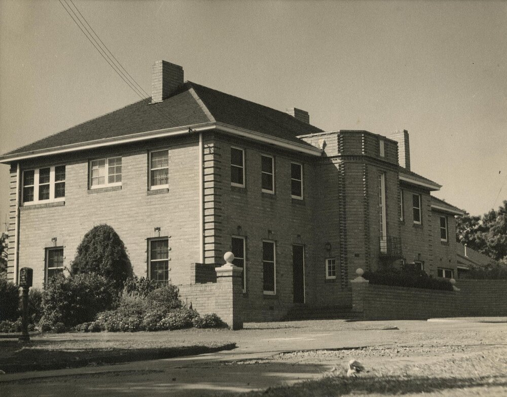 Vice-Chancellor's Residence, University of Melbourne, circa 1955.