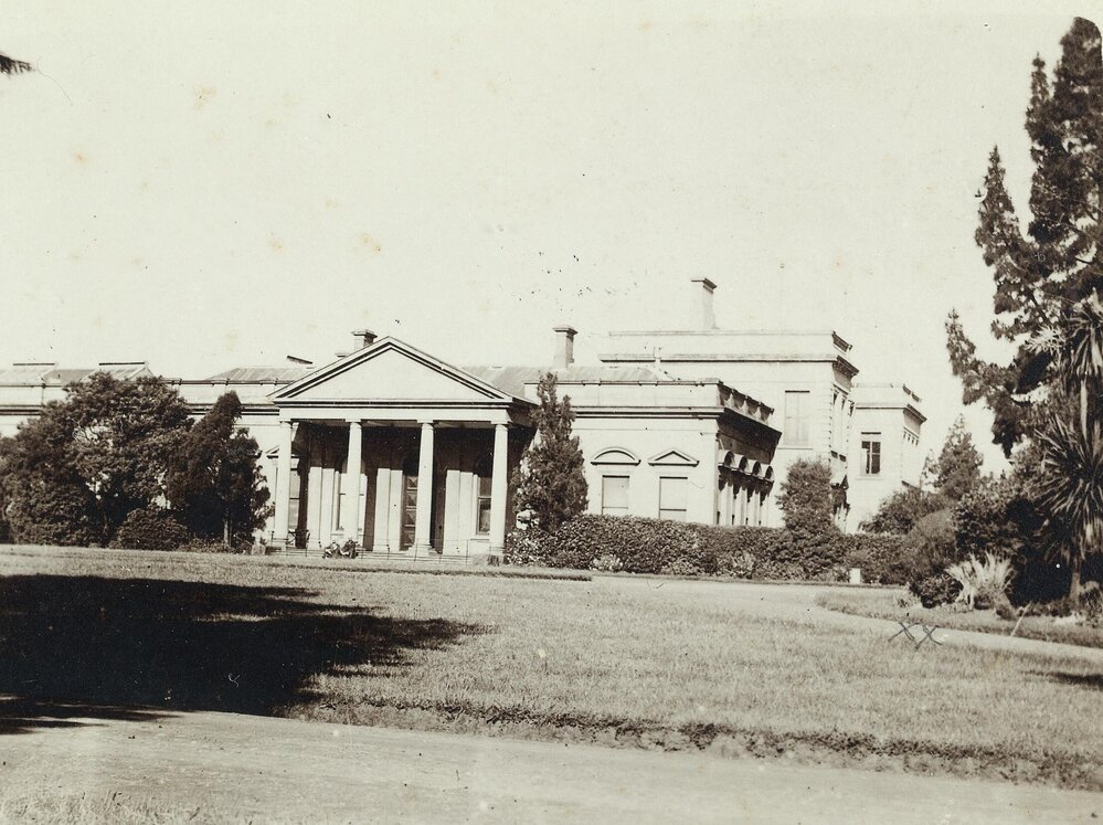 View of Old Chemistry building, University of Melbourne, November 1903.