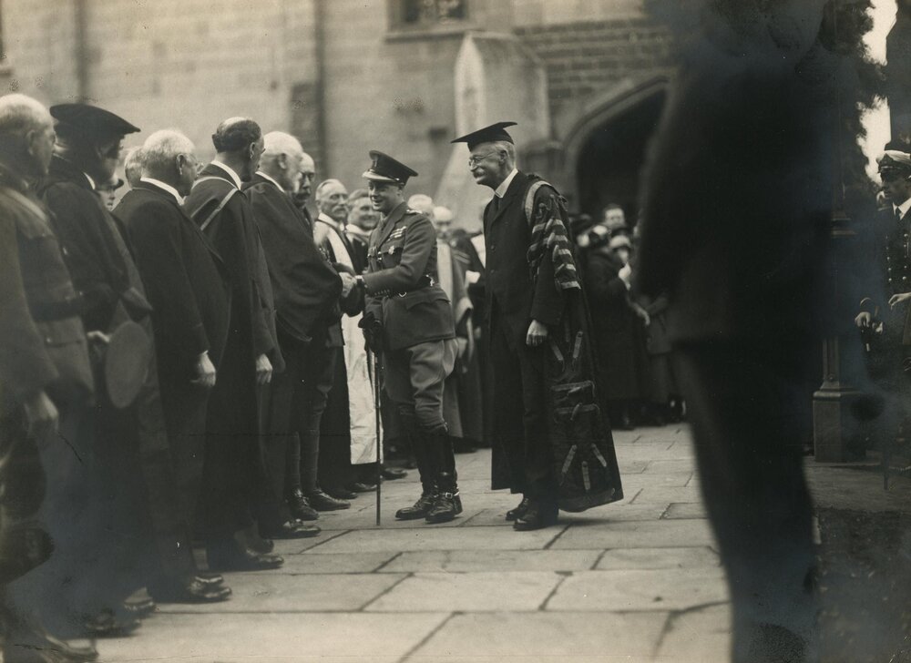 Visit of His Royal Highness the Prince of Wales, University of Melbourne, 3 June 1920.