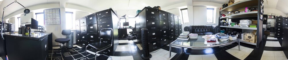 [Office interior panorama]