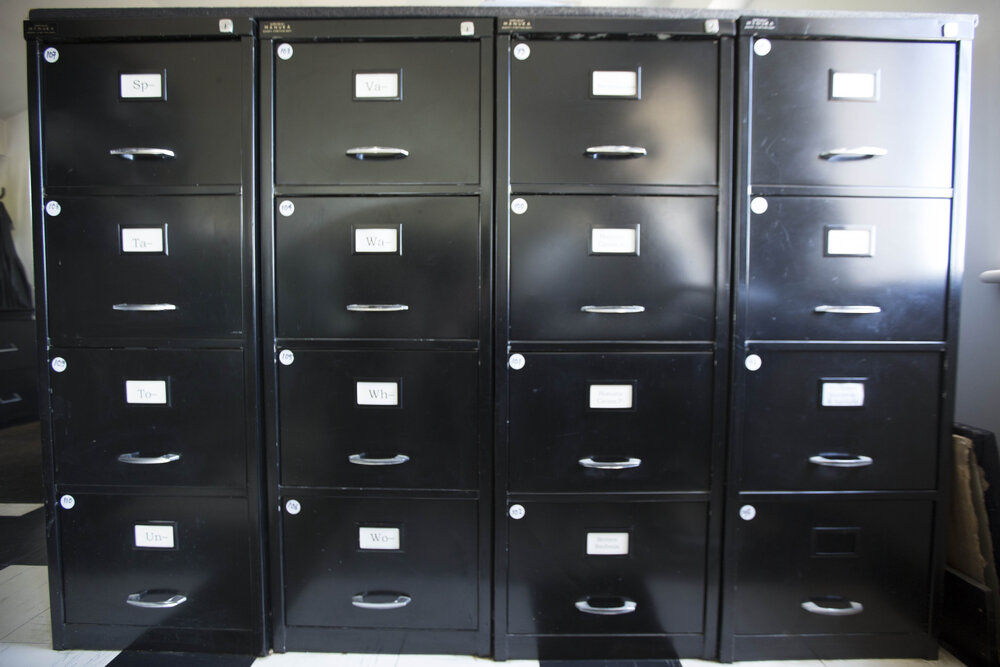 [Filing cabinets]