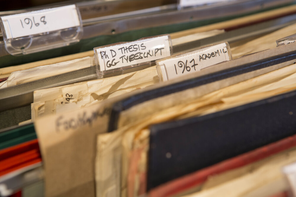 [Filing cabinet drawer, Office]