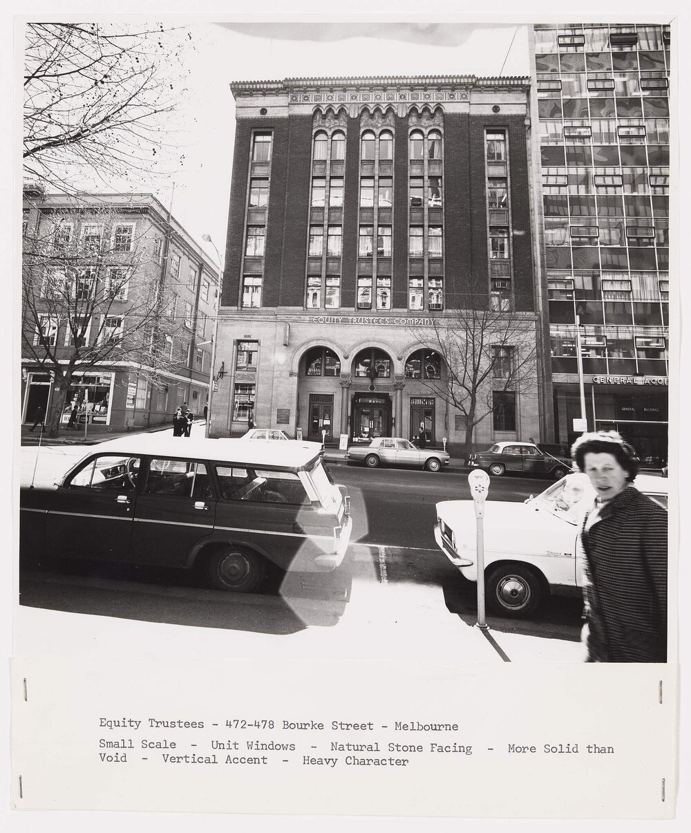 Eagle House - Melbourne Site analysis