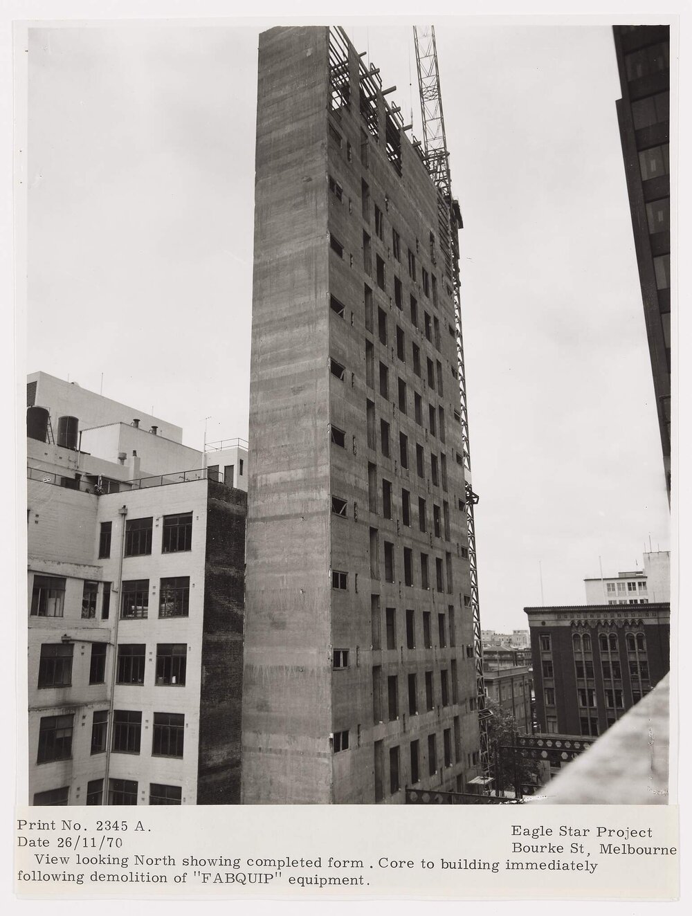 Eagle House - Melbourne Progress &amp; inspection