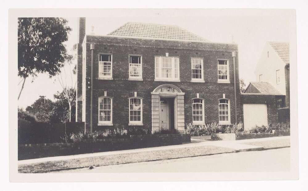 Residence for Mrs Cecil Finch