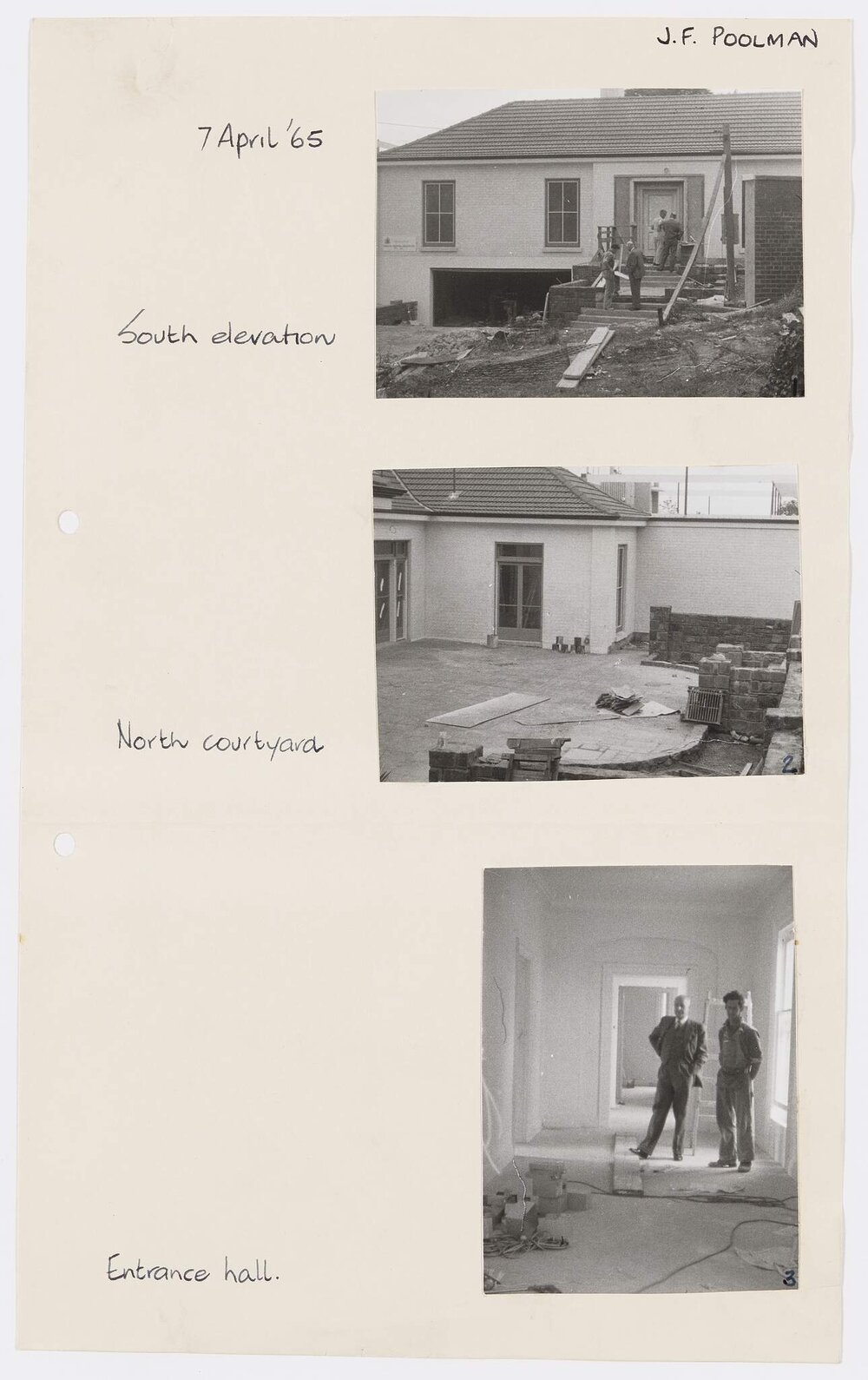 Residence for J.F. Poolman