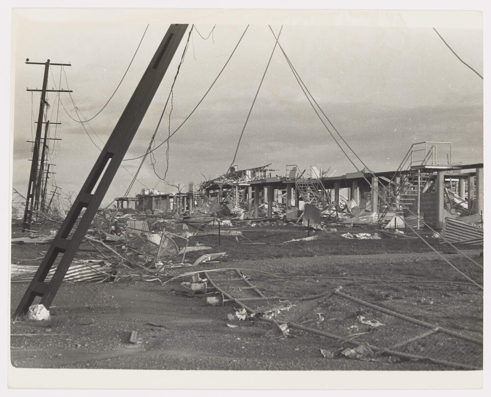 Cyclone Damage Community Centre