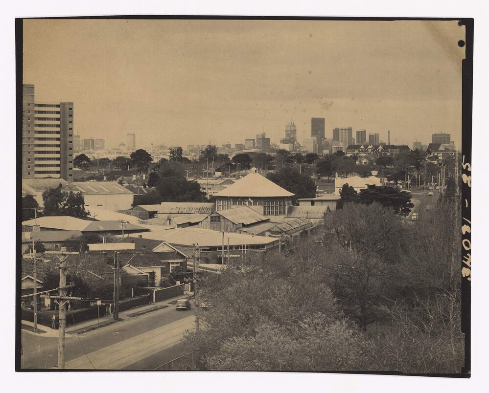 Melbourne skyline 1976