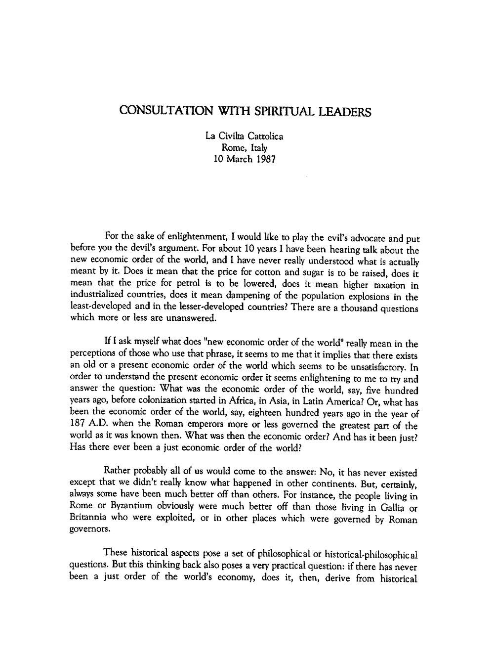 2b.Schmidt - Interfaith Dialogue - Speech