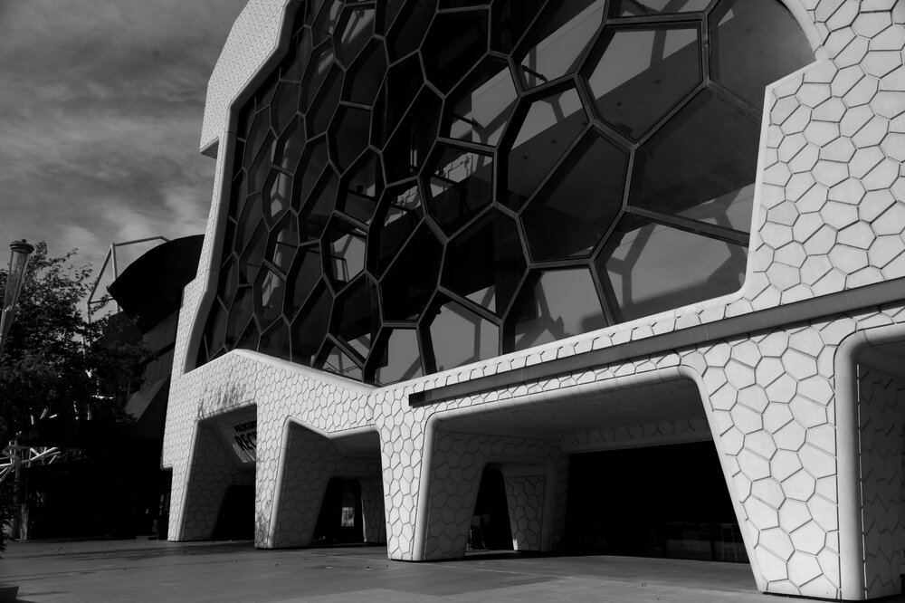 COVID lockdown - Melbourne Recital Centre - Monoochrome