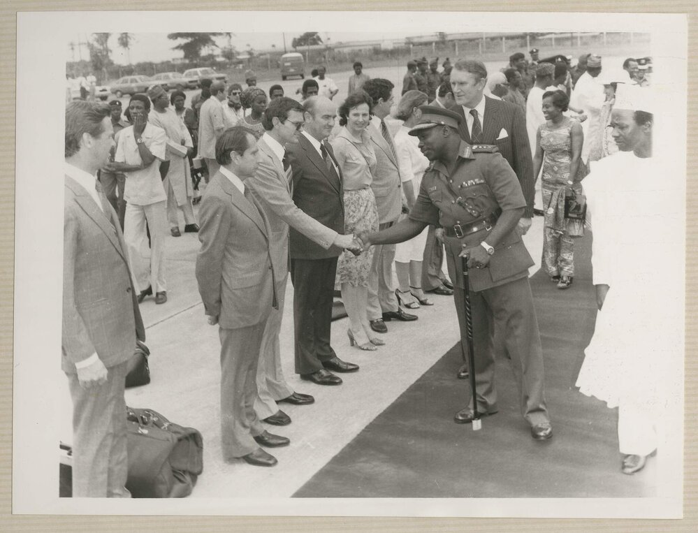 [Malcolm Fraser's Prime Ministerial visit to Nigeria]