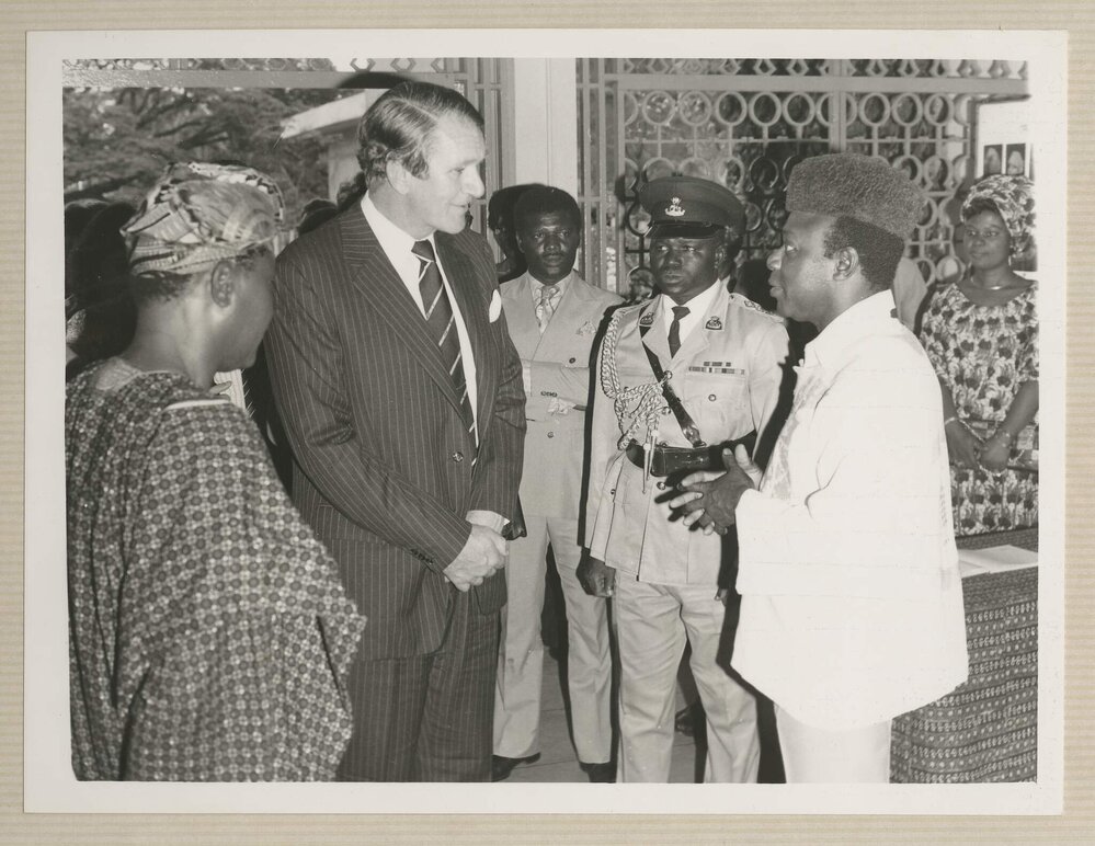 [Malcolm Fraser's Prime Ministerial visit to Nigeria]