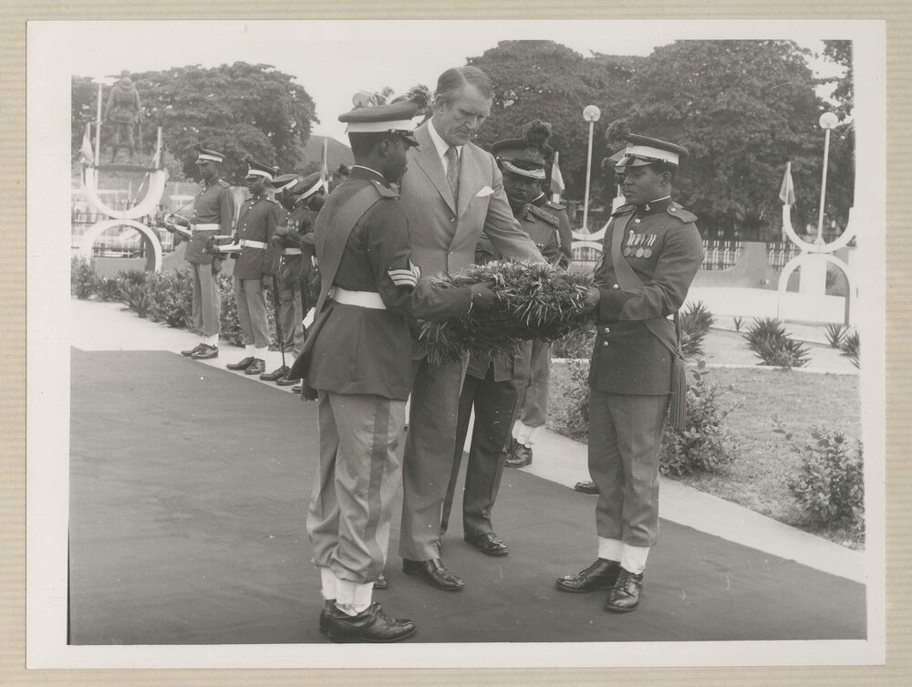 [Malcolm Fraser's Prime Ministerial visit to Nigeria]