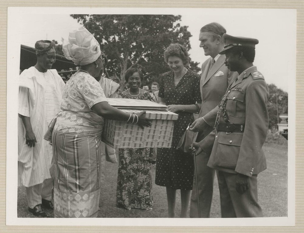 [Malcolm Fraser's Prime Ministerial visit to Nigeria]