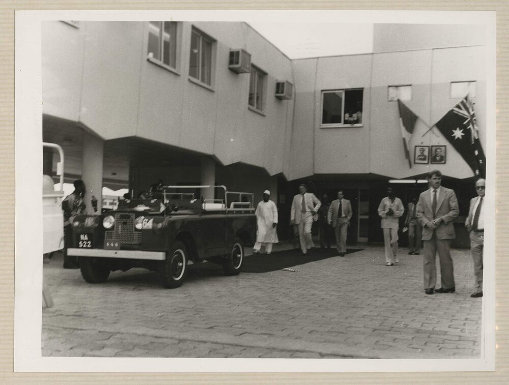 [Malcolm Fraser's Prime Ministerial visit to Nigeria]
