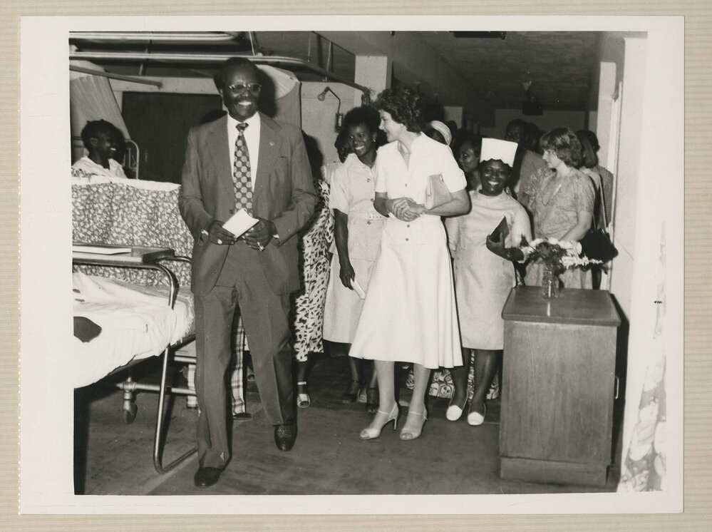 [Malcolm Fraser's Prime Ministerial visit to Nigeria]