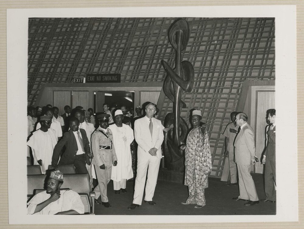 [Malcolm Fraser's Prime Ministerial visit to Nigeria]
