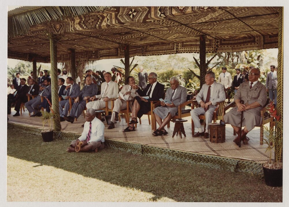 [Malcolm Fraser's Prime Ministerial visit to Fiji]