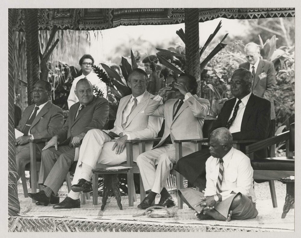 [Malcolm Fraser's Prime Ministerial visit to Fiji]
