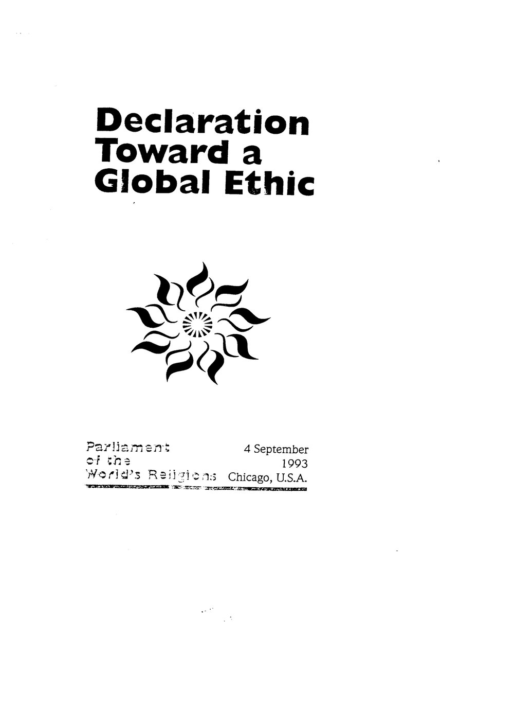 3k.  KUENG - Declaration on Global Ethic