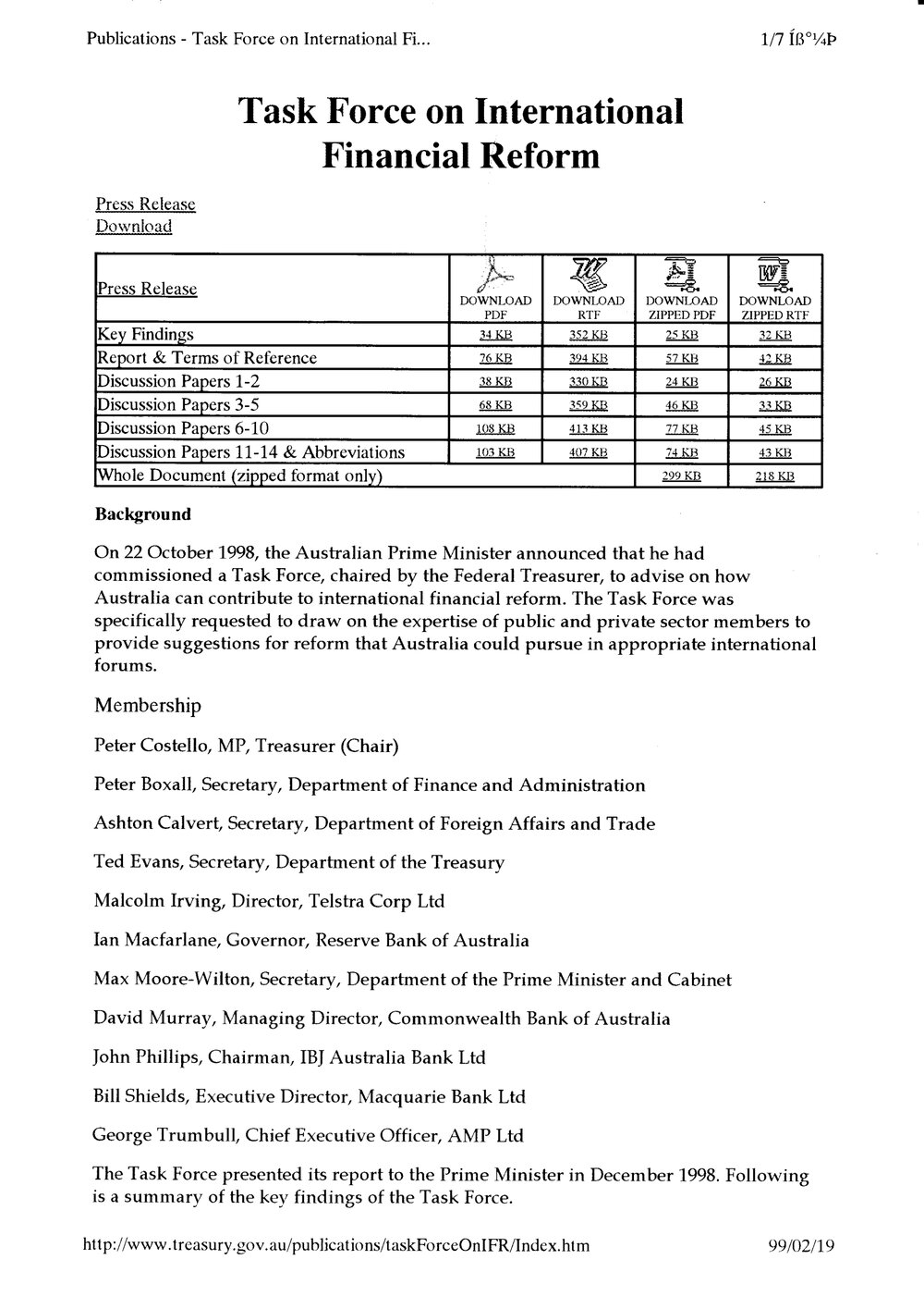 2h. Australia MOF Int`l Financial Reform