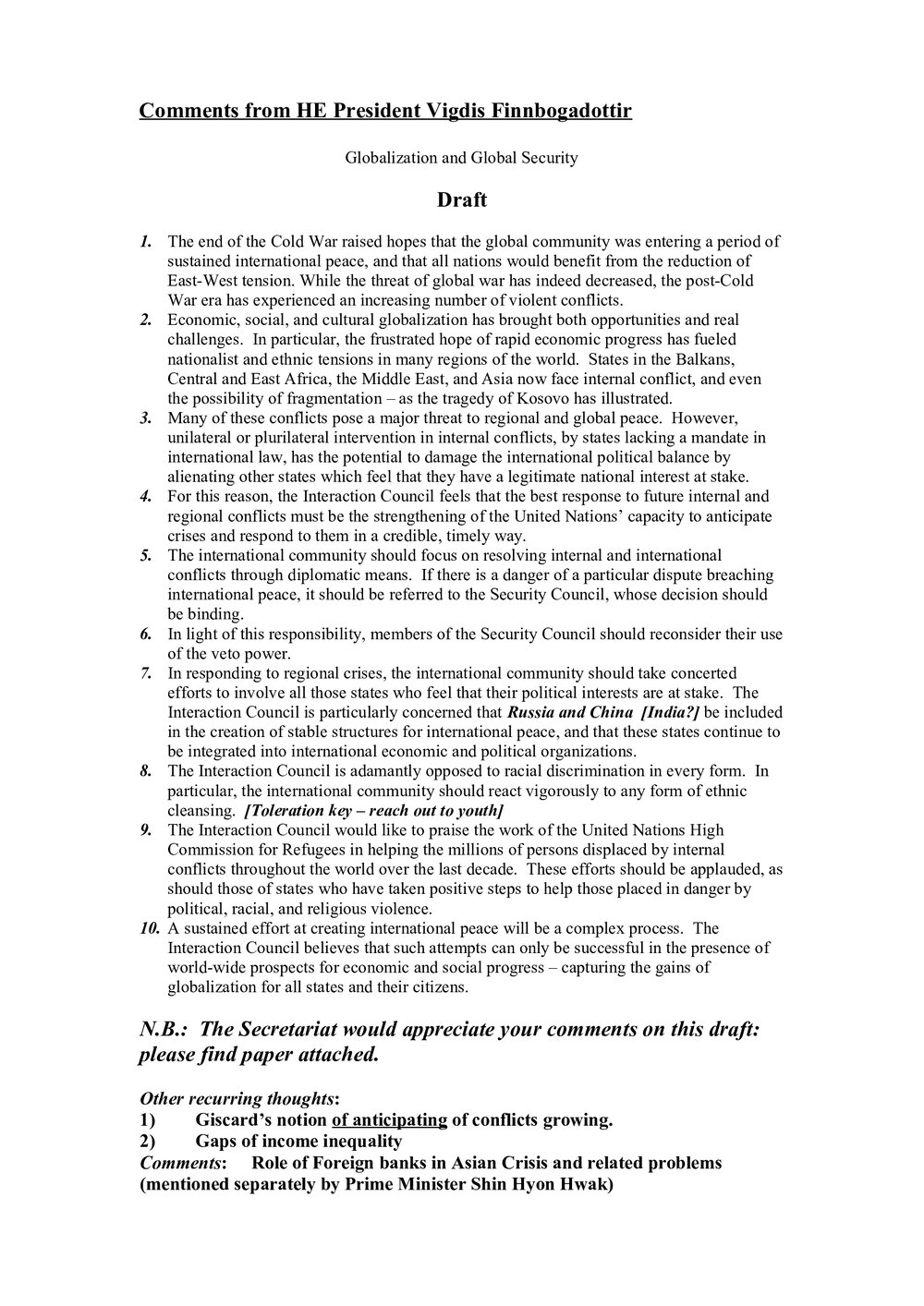 6b. Finbogodotir - Globalization