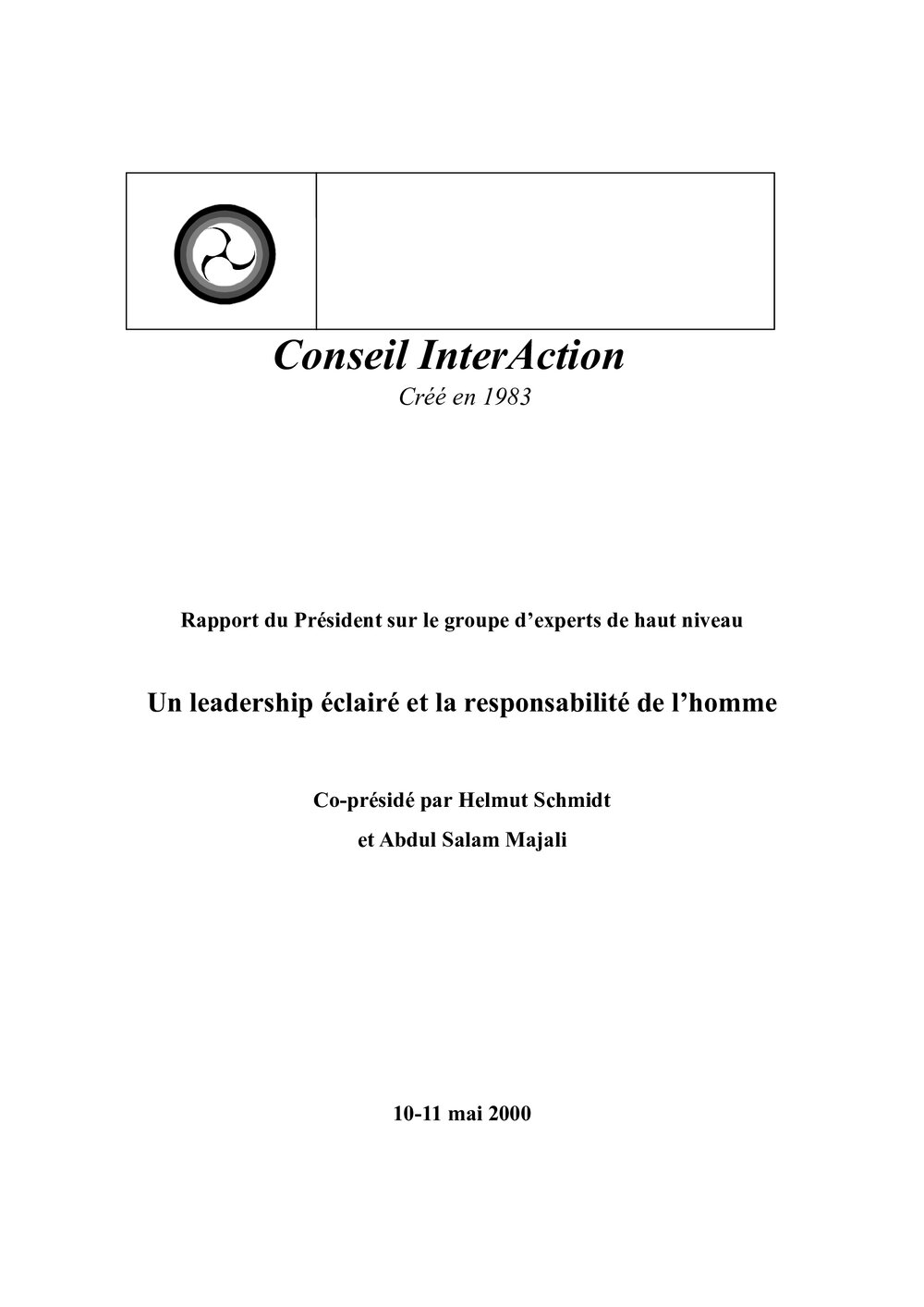 3b. EG [expert group] Report ーLeadership (French)