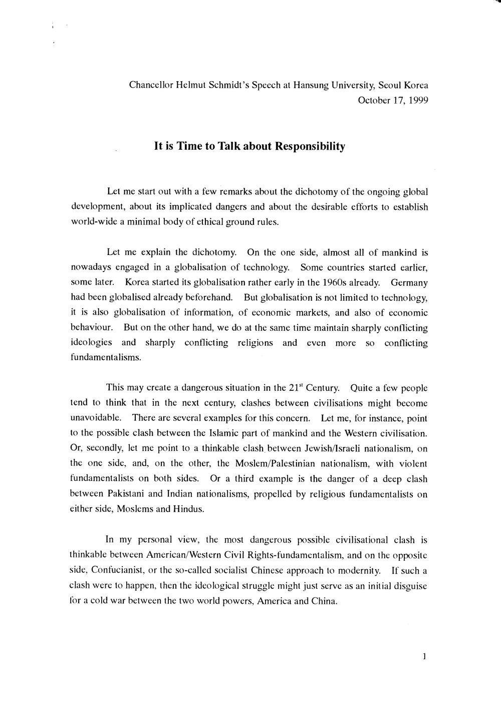 8. SCHMIDT - It is Time to Talk about Responsibility