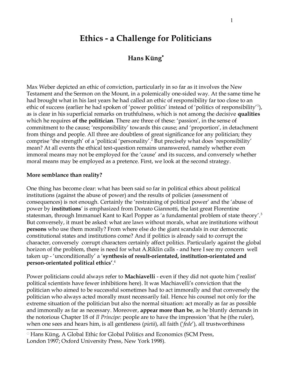 3i. Kueng -A Challenge for Politicians