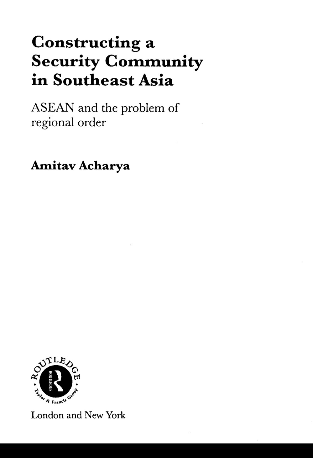2b. ACHARYA- Southeast Asia Security