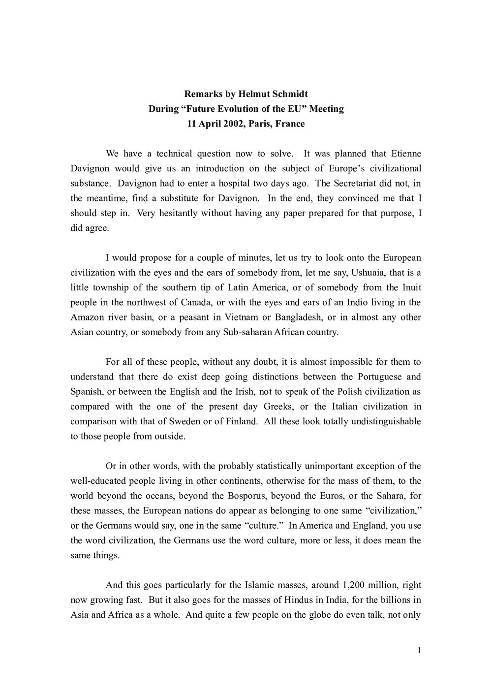 2e. Schmidt - European civilization