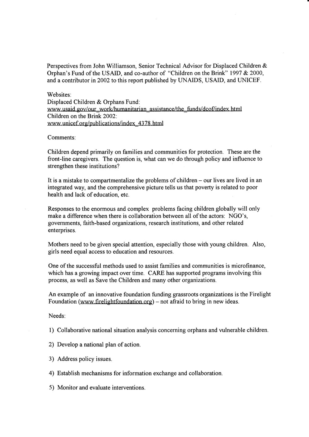 2p. USAID, Williamson