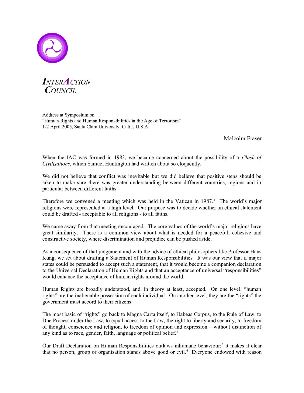 3e. Fraser-Human Rights and Responsibilitis