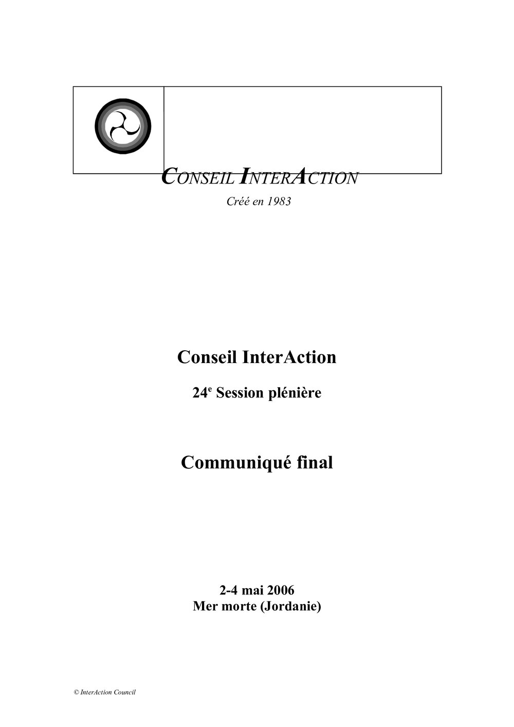 13c. Communique (French)
