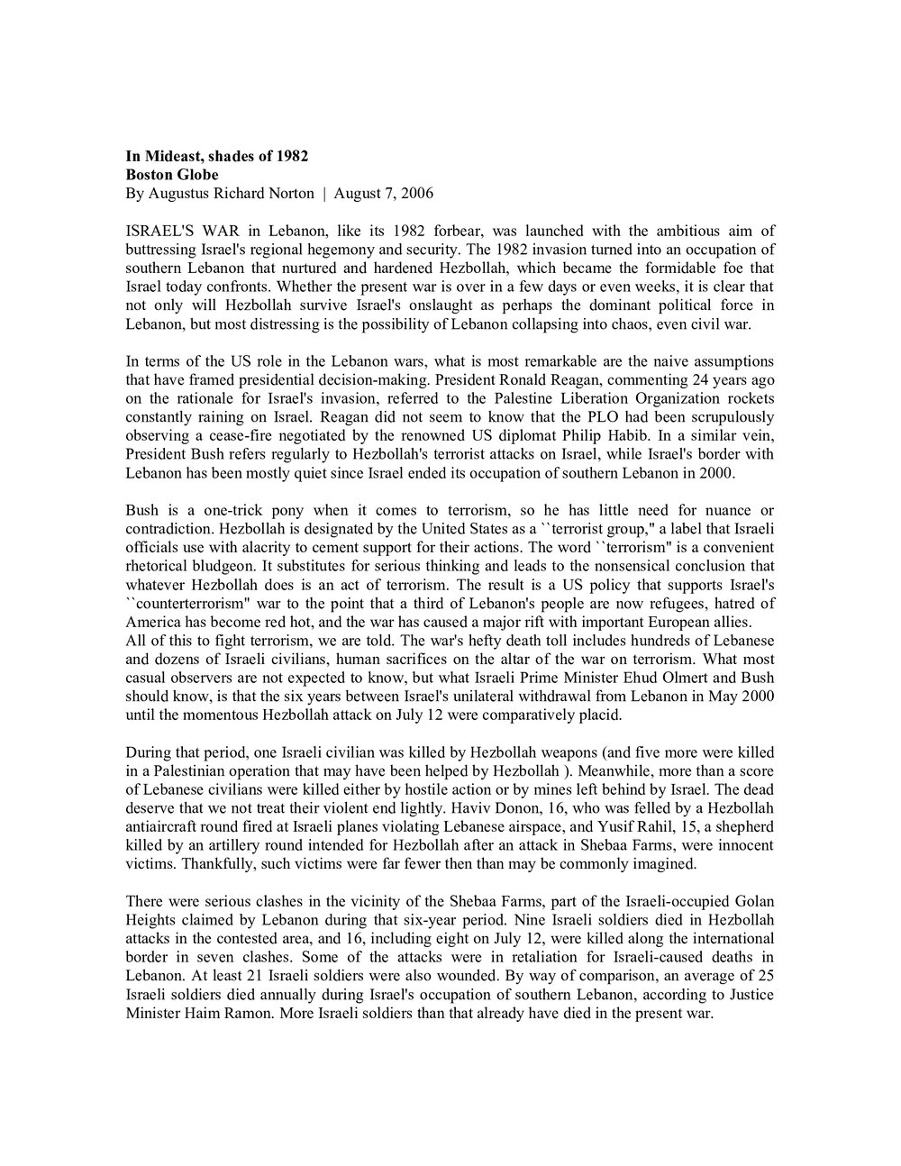 3t. Norton - Shades of 1982