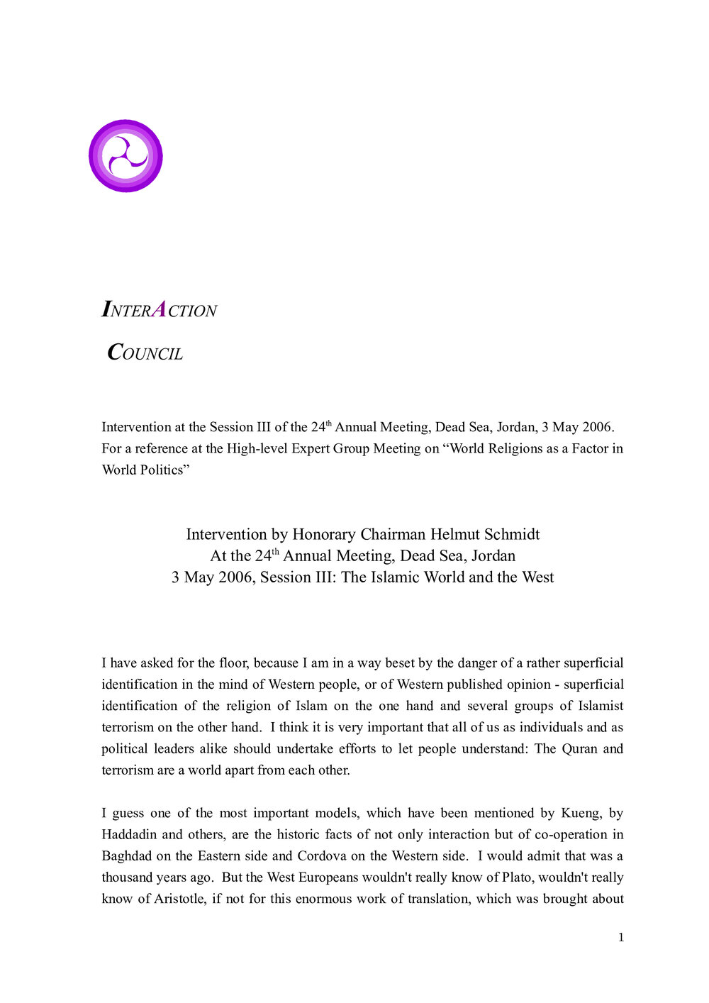 7. Schmidt_Plenary Intervention