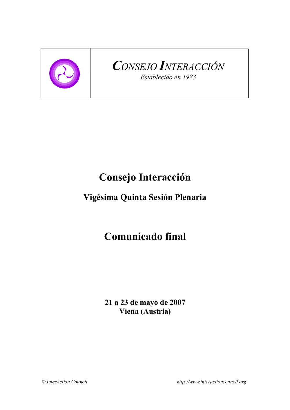8e. Communique(Spanish)