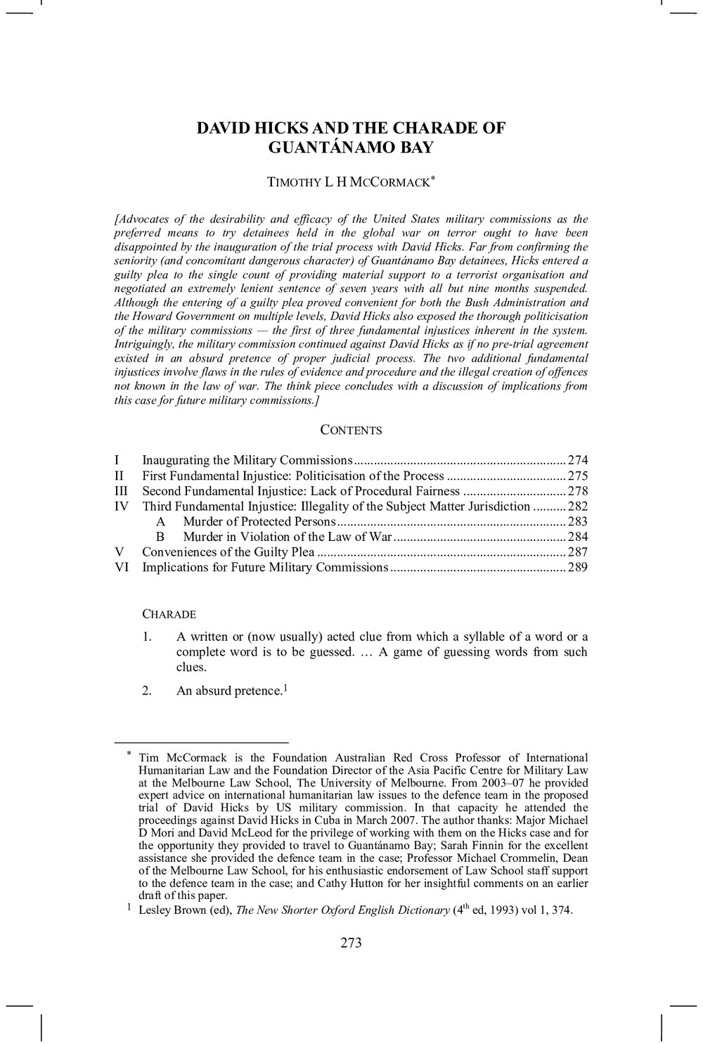 2r. McCormack - Guantanamo Bay