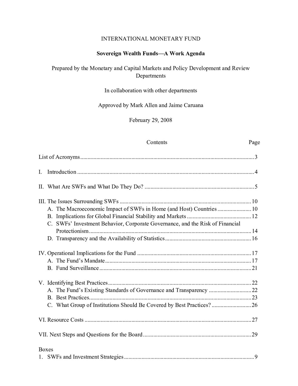 3e. Allen &amp; Caruna - Sovereign Wealth Funds