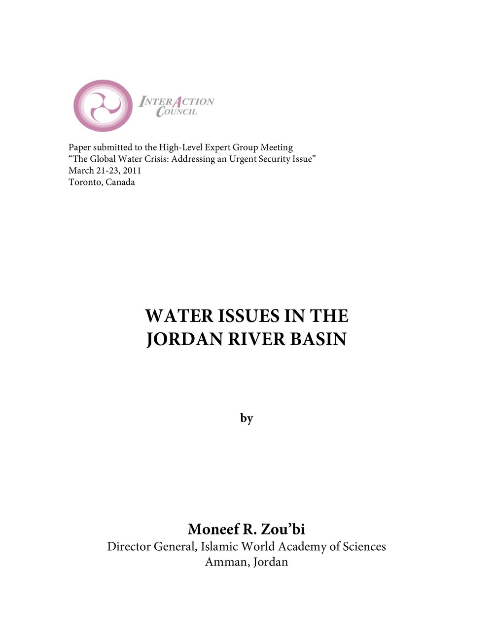 2h. Zou'bi - Jordan River Basin