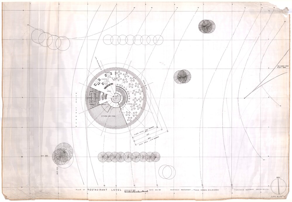 Proposed Restaurant - Kings Domain Melbourne