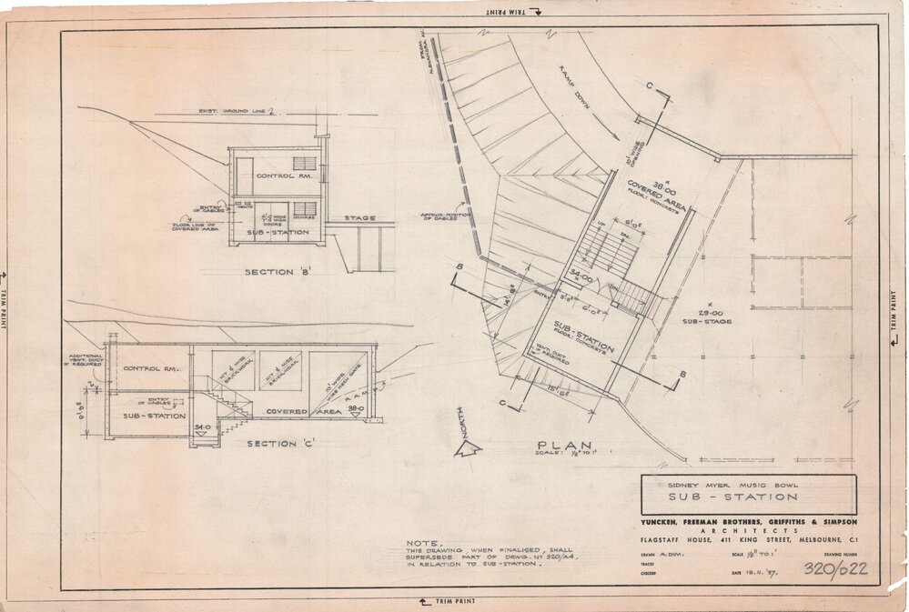Sidney Myer Music Bowl Sub - Station