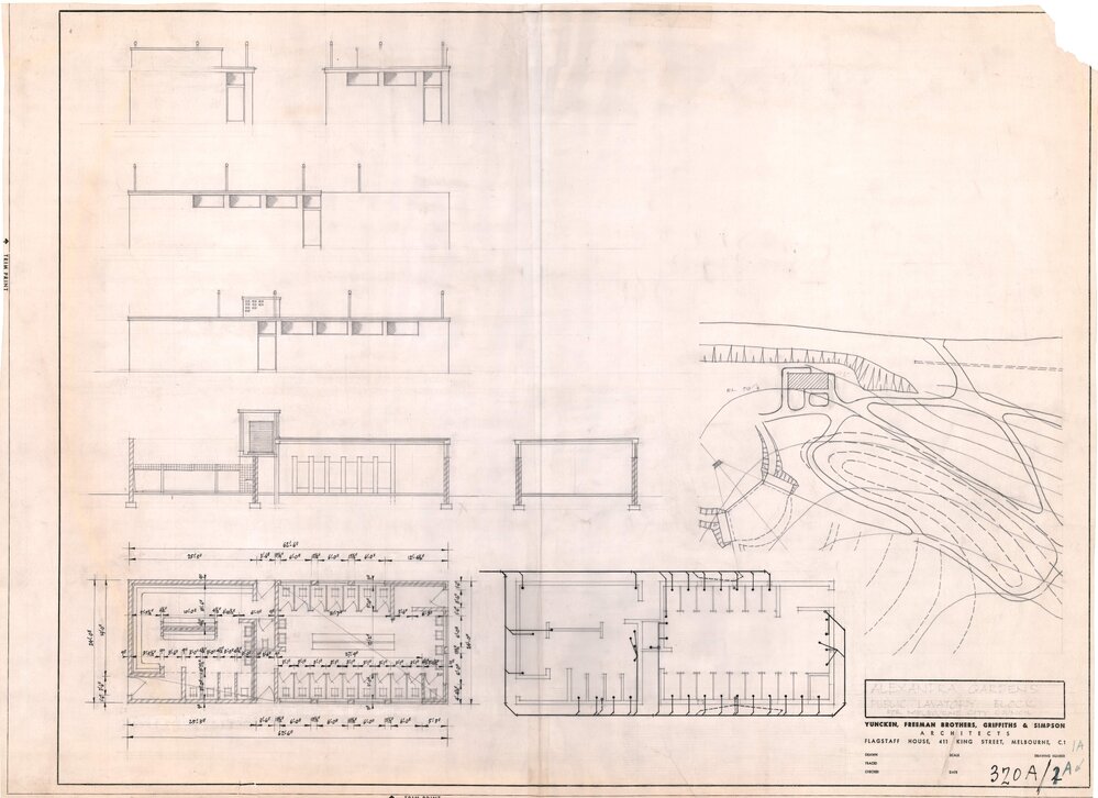 Alexandra Gardens Public Lavatory Block For Melbourne City Council