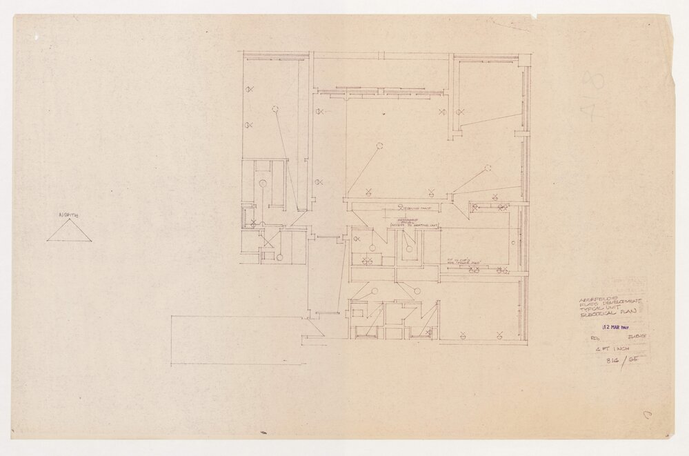 Aberfeldie Flats Development, Typical Unit