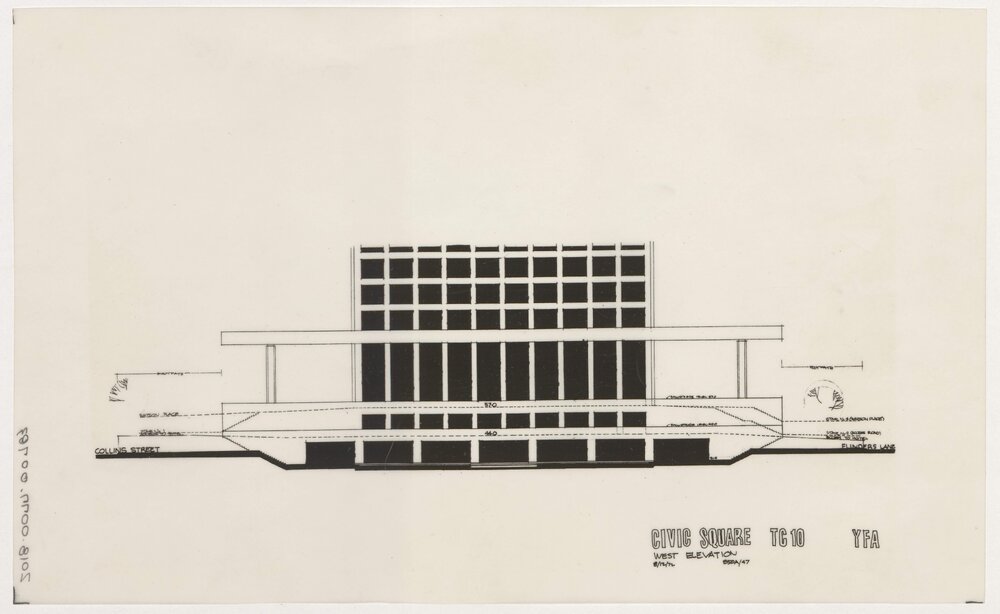 Civic Square TC10, West Elevation