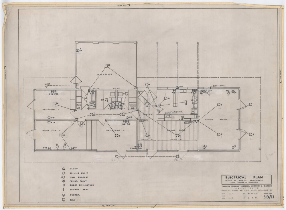 Hannan Residence, plumbing