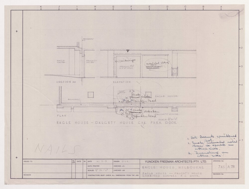 Eagle House- Dalgety House, combined car park